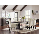  Coaster Furniture Alana 107286 Fabric Upholstered Dining Side Chair - Beige (Set of 2) IMAGE 9