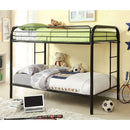  Furniture of America Rainbow CM-BK1032-BK Twin/Twin Bunk Bed IMAGE 4