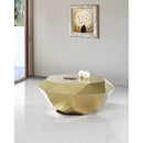  Meridian Gemma Gold Stainless Steel Coffee Table IMAGE 2