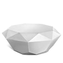  Meridian Gemma Silver Stainless Steel Coffee Table IMAGE 1
