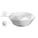 Meridian Gemma Silver Stainless Steel Coffee Table IMAGE 4