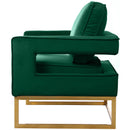  Manufacturer Color_Green -- Meridian Noah Stationary Fabric Accent Chair IMAGE 4