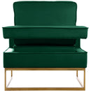  Manufacturer Color_Green -- Meridian Noah Stationary Fabric Accent Chair IMAGE 5