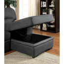  Furniture of America Alcester CM6908BK-SET Sectional IMAGE 7