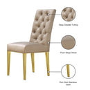  Color_Beige -- Meridian Capri Dining Chair IMAGE 5