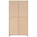  Coaster Furniture Alejo 950783 2-door Engineered Wood Tall Cabinet - Grey Driftwood IMAGE 4