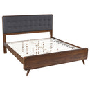  Size_King -- Coaster Furniture Robyn Upholstered Platform Bed IMAGE 1