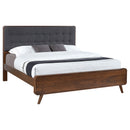  Size_King -- Coaster Furniture Robyn Upholstered Platform Bed IMAGE 2