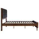  Coaster Furniture Robyn 205131Q Wood Queen Platform Bed - Dark Walnut IMAGE 5