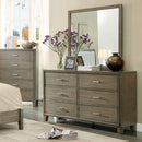  Furniture of America Enrico Dresser Mirror CM7068GY-M IMAGE 2