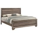  Size_King -- Kauffman 204191KE Wood Eastern King Panel Bed - Washed Taupe IMAGE 2