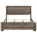  Size_King -- Kauffman 204191KE Wood Eastern King Panel Bed - Washed Taupe IMAGE 3