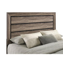  Size_King -- Kauffman 204191KE Wood Eastern King Panel Bed - Washed Taupe IMAGE 9