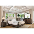  Size_California King -- Furniture of America Lysandra Sleigh Bed IMAGE 8