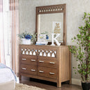  Furniture of America Zaragoza Dresser Mirror CM7585M IMAGE 4