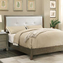  Color_Grey Size_California King -- Furniture of America Enrico King Platform Bed IMAGE 1