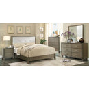  Color_Grey Size_California King -- Furniture of America Enrico King Platform Bed IMAGE 2