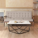  Zuo Rocky 100533 Sofa - Putty IMAGE 7