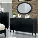  Furniture of America Lennart 6-Drawer Dresser CM7386BK-D IMAGE 1