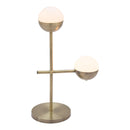 Zuo Waterloo 56050 Table Lamp - White & Bronze IMAGE 2