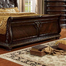  Furniture of America Fromberg California King Upholstered Sleigh Bed CM7670CK-BED IMAGE 3