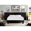  Color_Espresso  Size_King  -- Winn Park CM7008EK-BED King Upholstered Panel Bed IMAGE 2