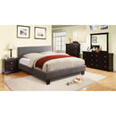  Color_Grey  Size_California King  -- Winn Park CM7008GY-CK-BED California King Upholstered Panel Bed IMAGE 3