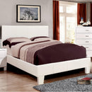  Color_White  Size_Queen  -- Winn Park CM7008WH-Q-BED Queen Upholstered Panel Bed IMAGE 1