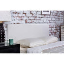  Color_White  Size_Full  -- Winn Park CM7008WH-F-BED Full Upholstered Panel Bed IMAGE 3