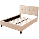  Furniture of America Cressida Queen Upholstered Panel Bed CM7725BG-Q-BED IMAGE 5