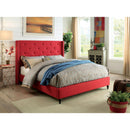  Furniture of America Anabelle California King Upholstered Panel Bed CM7677RD-CK-BED IMAGE 6
