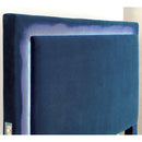  Furniture of America Erglow I King Upholstered Panel Bed CM7695NV-EK-BED IMAGE 5