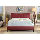 Furniture of America Ennis Twin Upholstered Panel Bed CM7678RD-T-BED IMAGE 5