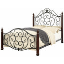  Furniture of America Lucia California King Metal Bed CM7688CK IMAGE 1