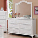  Furniture of America Kids Dresser Mirrors Mirror CM7155WH-M IMAGE 4