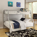  Acme Furniture Tritan 02052SI Twin XL/Queen Bunk Bed IMAGE 1