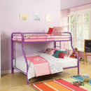  Acme Furniture Tritan 02053PU Twin/Full Bunk Bed IMAGE 1
