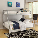  Acme Furniture Tritan 02053SI Twin/Full Bunk Bed IMAGE 1