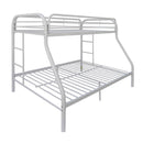  Acme Furniture Tritan 02053WH Twin/Full Bunk Bed IMAGE 2