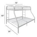  Acme Furniture Tritan 02053WH Twin/Full Bunk Bed IMAGE 5
