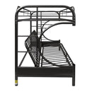  Acme Furniture Eclipse 02091W-BK Twin/Full Futon Bunk Bed IMAGE 4