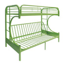  Acme Furniture Eclipse 02091W-GR Twin/Full Futon Bunk Bed IMAGE 2