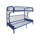  Acme Furniture Eclipse 02091W-NV Twin over Full Futon Bunk Bed IMAGE 1