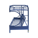  Acme Furniture Eclipse 02091W-NV Twin over Full Futon Bunk Bed IMAGE 3