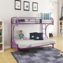  Acme Furniture Eclipse 02091W-PU Twin/Full Futon Bunk Bed IMAGE 1