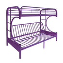 Acme Furniture Eclipse 02091W-PU Twin/Full Futon Bunk Bed IMAGE 2