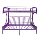  Acme Furniture Eclipse 02091W-PU Twin/Full Futon Bunk Bed IMAGE 3