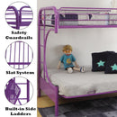 Acme Furniture Eclipse 02091W-PU Twin/Full Futon Bunk Bed IMAGE 7
