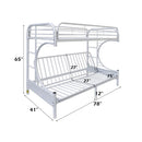  Acme Furniture Eclipse 02091W-W Twin/Full Futon Bunk Bed IMAGE 6