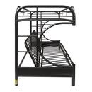 Acme Furniture Eclipse 02093BK Twin XL/Queen Futon Bunk Bed IMAGE 4
